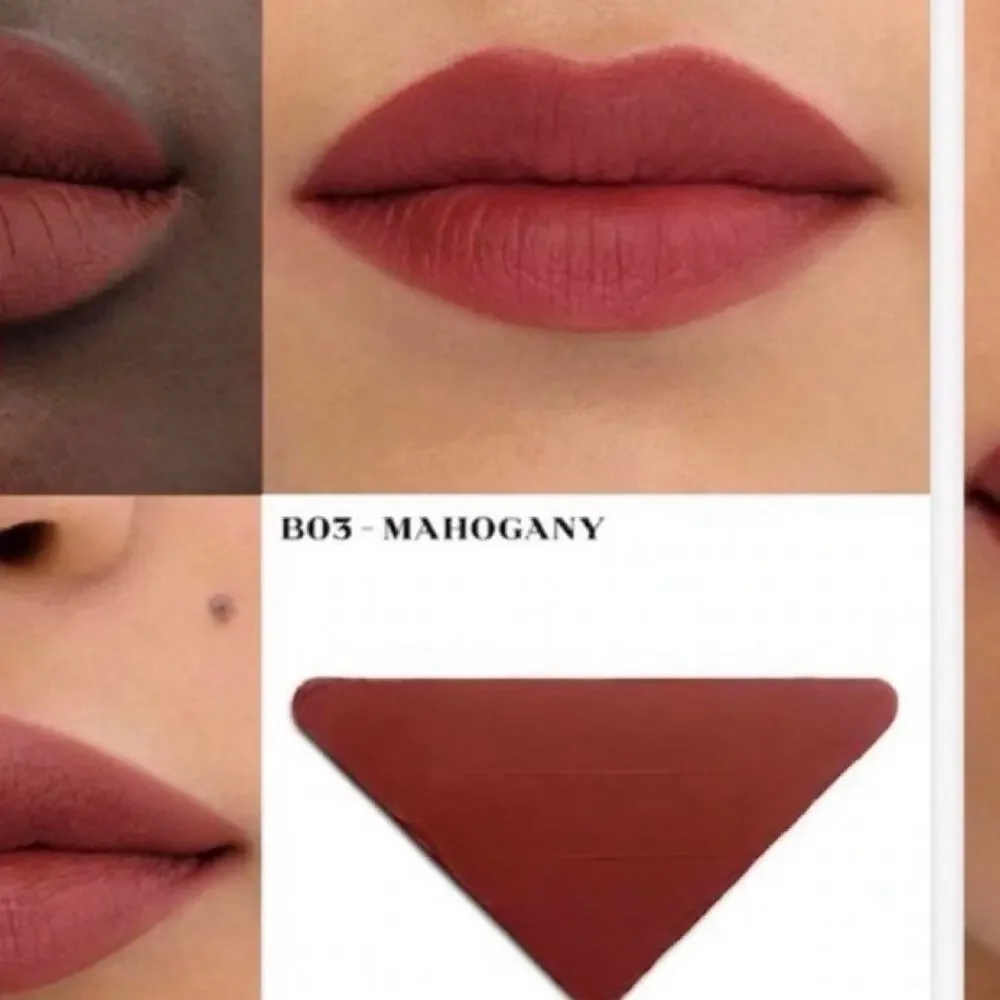 Prada Monochrome Hyper Matte Refillable Lipstick B03 Mahogany,
